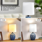EJIAXIN Table Lamps Set of 2-13.75" Small Bedside Lamps - Image 6