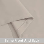 Yakamok Natural Room Darkening Curtains 84 inch Sliding Door Drapes | 1 - Image 5