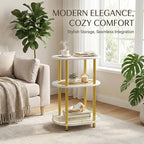 Small Rattan Side/Accent Table - Image 2