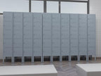 Metal Locker with 5 Doors, 5 Tier Steel Storage Lockers - Image 7