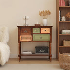 Ahokua Vintage Accent Cabinet - Image 8