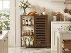 HITNET Bathoom Storage Cabinet, Bamboo Floor Cabinet - Image 6