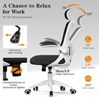Ergonomic Office Chair, High Back Desk Chair - Image 4