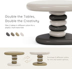 24/7 Shop at Home Kavren Modern 22-inch Oval Glossy Pedestal End Table - Image 14