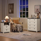 Joaxswe Farmhouse 5 Drawer Dresser - Image 7