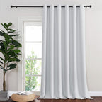 NICETOWN Patio Door Curtain Room Darkening Drapes, Grommet Top Light Blocking by NICETOWN