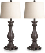 Cinkeda 29" Tall Farmhouse Table Lamp - Image 8