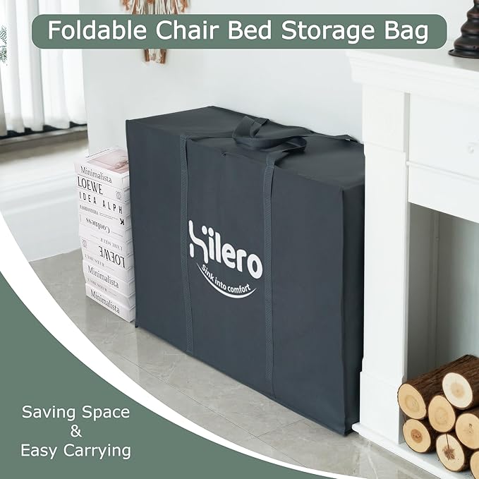Folding Sofa Bed, 4 in 1 Convertible Sleeper Chair - Image 5