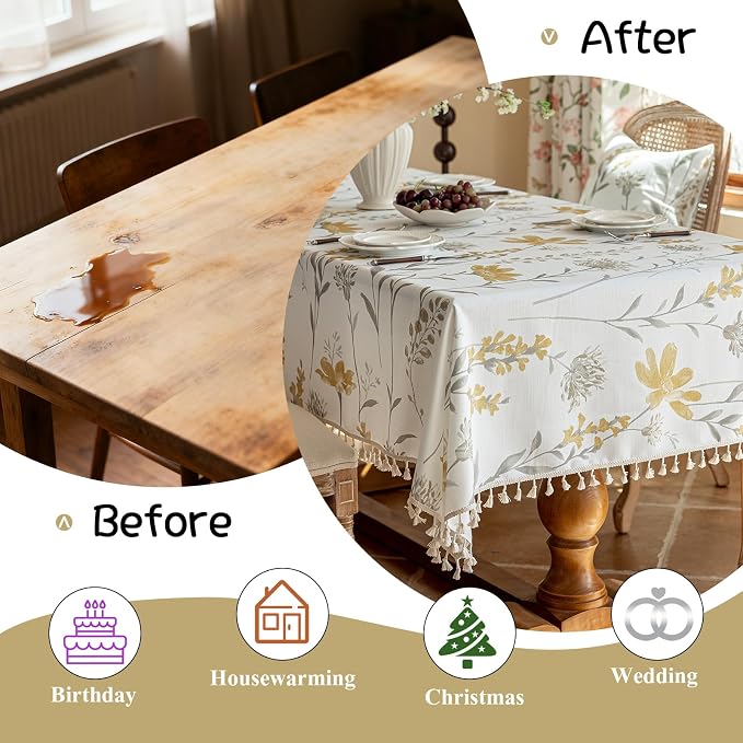 VClife Soft Rectangle Tablecloth - Image 8