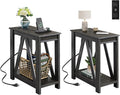 WLIVE End Tables Living Room Set of 2 by WLIVE