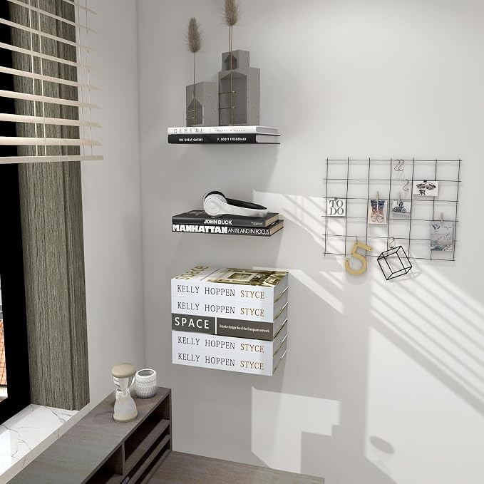 STORAGE MANIAC Floating Book Shelves - Image 2