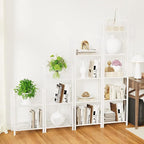Bookshelf Storage Shelf Bookcase Freestanding Storage Stand - Image 9