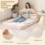 JUIKURY Folding Sofa Bed, Convertible Sleeper Chair - Image 3
