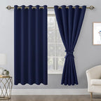 Blackout Curtains for Bedroom, 60 x 63 Inches Length, Window Curtains for - Image 8