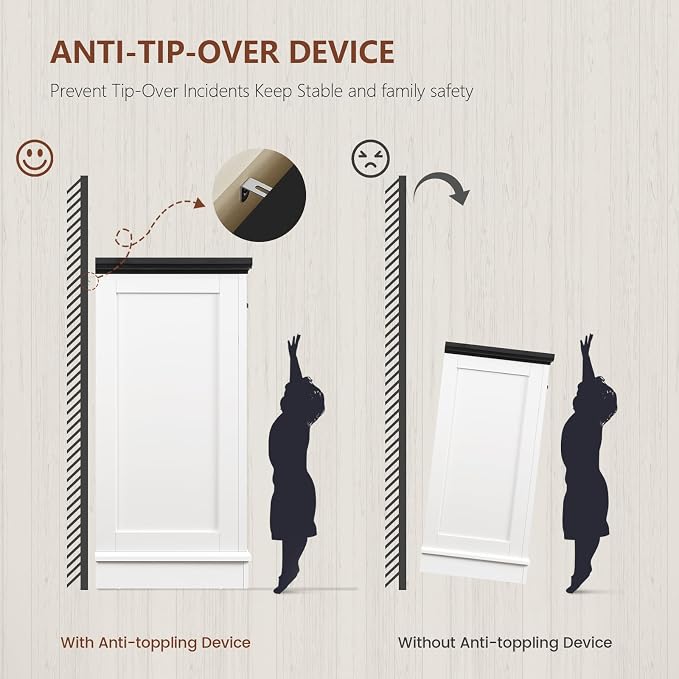 usikey 59” Large Buffet Cabinet - Image 8