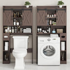 Vabches Over The Toilet Storage Cabinet, Farmhouse Storage Cabinet Over Toilet - Image 4