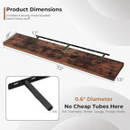 Fun Memories 72 Inch Floating Shelves - Image 3