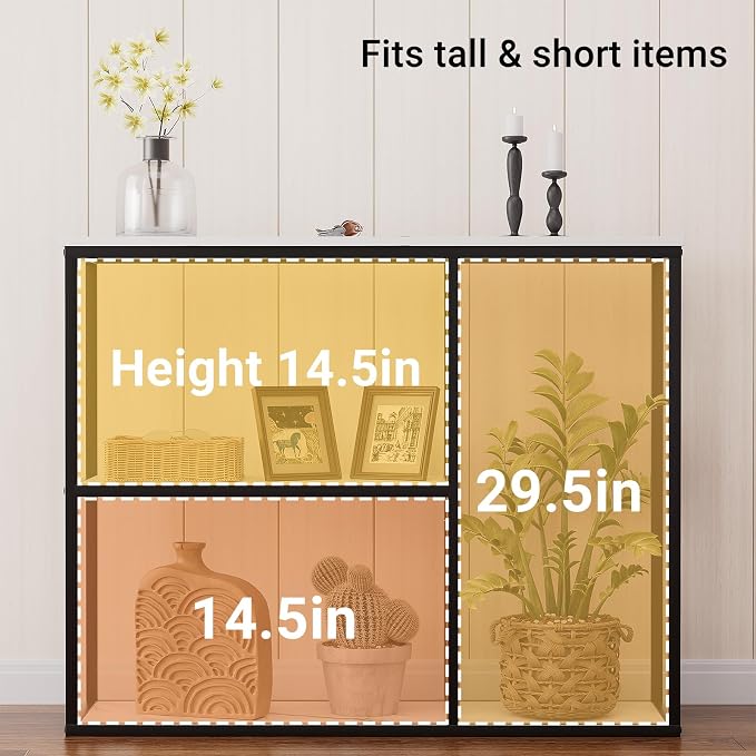 WOHOMO Console Table, 12 Inch Narrow Entryway Table - Image 7