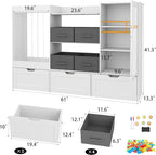 61" W Kids Toy Storage Organizer - Image 2