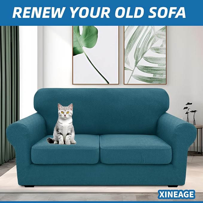 XINEAGE New 3 Pieces Couch Covers - Image 4