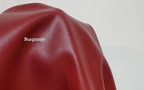 Burgundy Soft Faux Leather Fabric PU Leather Fabric Sheet Synthetic Pleather - Image 4