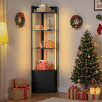 5-Tier Display Cabinet, RGBWIC LED Light, Remote & APP Control, Adjustable - Image 9