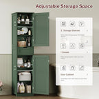 TEENFON Tall Bathroom Cabinet - Image 5