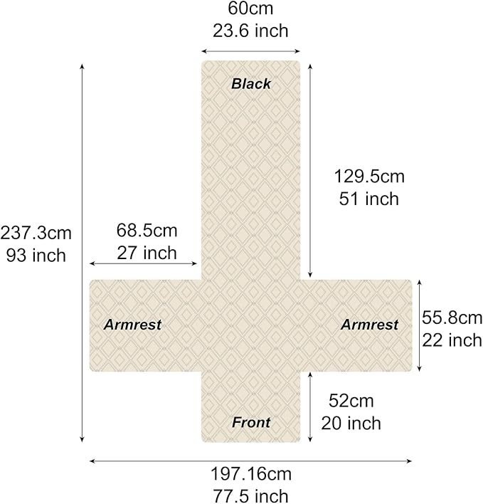 Genina Waterproof Recliner Chair Covers - Image 6