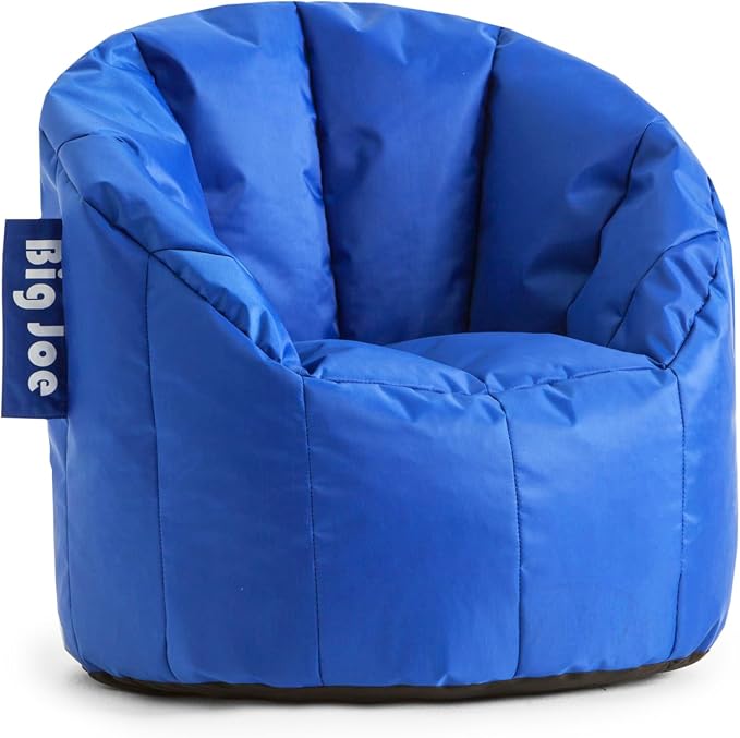 Big Joe Milano Beanbag Chair Kid's Sapphire Smartmax - Image 4