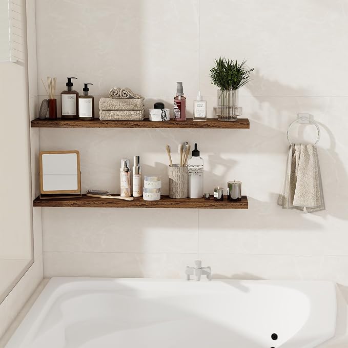 Floating Shelves for Wall, 40 Inch Floating Shelves for Home Decor, Wall - Image 7