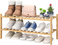 viewcare 2-Tier Bamboo Shoe Rack by VIEWCARE