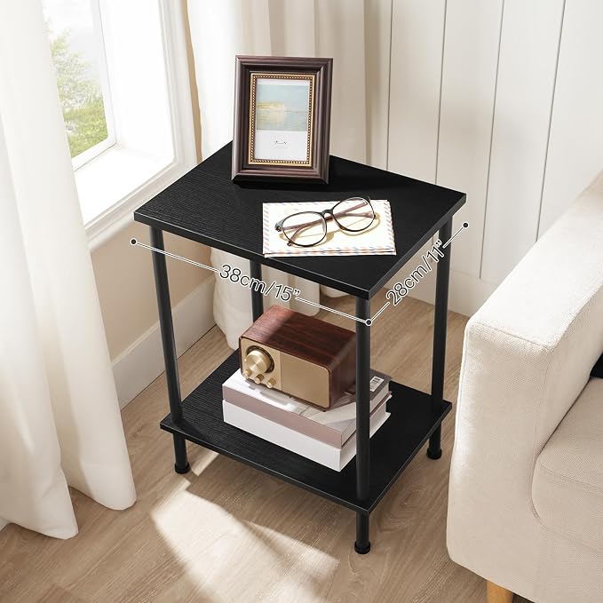 HOOBRO End Table, Small Side Table, Nightstand - Image 4