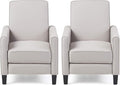 Christopher Knight Home Emmie Fabric Recliner, Light Gray, Dark Brown by ChristopherKnightHome