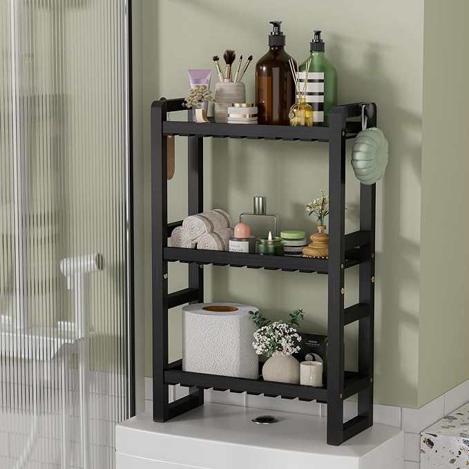 AmazerBath Bamboo Over The Toilet Storage Shelf by AmazerBath
