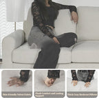 EASE MOOSE 70.6" Modern Deep Seat Loveseat Couch, Soft Velvet Sofa - Image 7