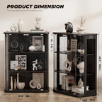BROTTAR Rounded Display Cabinet - Image 2