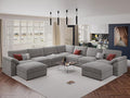 EASE MOOSE Oversized Sectional Modular Sofa, U Shape Sectional Couch Wide Deep by EASEMOOSE