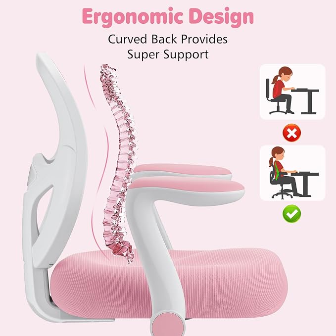 HOFFREE Kids Desk Chair Ergonomic Study Chair - Image 7