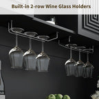 Gyfimoie 71-Inch Tall Wine Bar Cabinet - Image 5