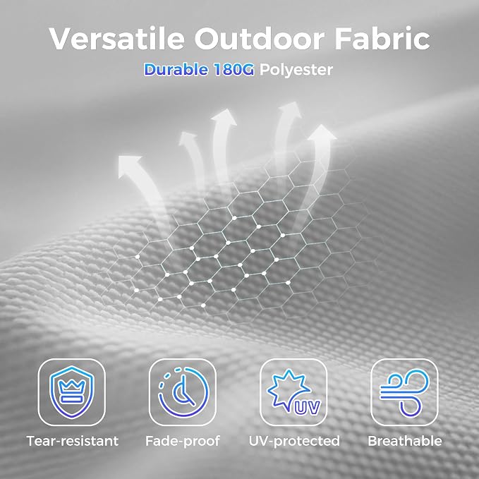SUPERJARE 13ft Outdoor Patio Umbrella - Image 9