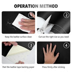Leather Repair Patch, Breathable Perforated Self Adhesive Repair Patch - Image 5