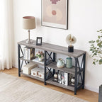 LVB Farmhouse Sofa Table, Rustic Console Table - Image 8