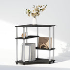 Furinno Turn-N-Tube Storage Shelves, 4-Tier Corner Shelf, Toolless Assembly - Image 6