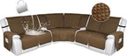 HDCAXKJ 100% Waterproof Reclining Sectional Couch Covers L Shape Recliner Sofa by HDCAXKJ