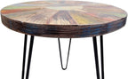 Greenage Reclaimed Wood End Table Bedroom - Image 6