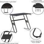 Flash Furniture Fisher Gaming Desk - Image 4