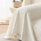 DREAMINGO Bubble Textured Cooling Sofa Cover, Ice Silk Breathable Couch Cover - Image 5