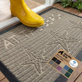 GORILLA GRIP 100% Waterproof All-Season WeatherMAX Doormat US Designed Natural by Unknown