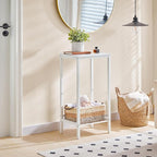 HOOBRO Tall Side Table, Industrial End Telephone Table - Image 5