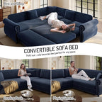 88.2" Sectional Sleeper Sofa - Image 4